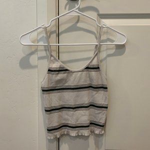 Pacsun Lettuce Striped Tank Top